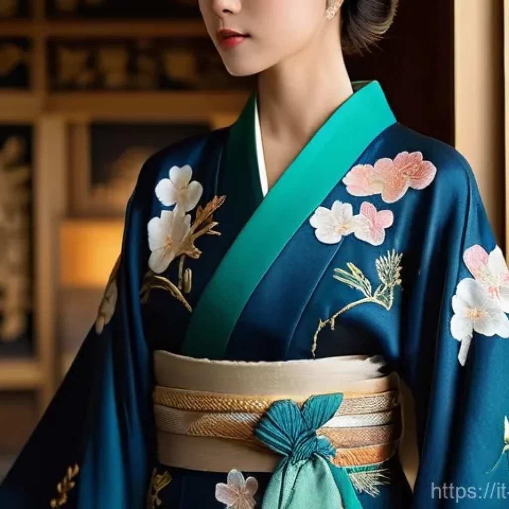 일본 전통 의상 기모노 - **Prompt 1: Italian Elegance Meets Traditional Kimono in Florence**
    A sophisticated Italian woma...