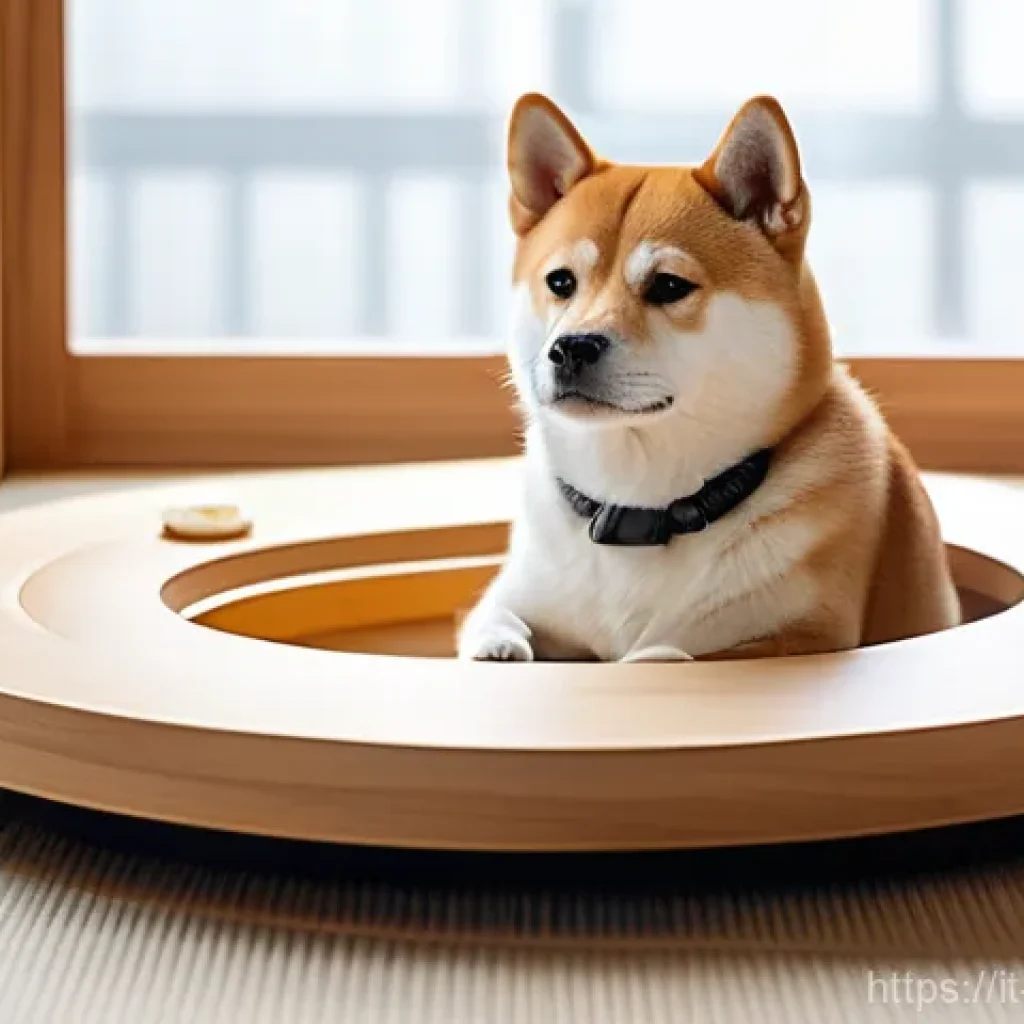 일본 내 반려동물 문화 - **Japanese Luxury Pet Life**: A pampered Shiba Inu dog or a fluffy Japanese Bobtail cat, dressed in ...
