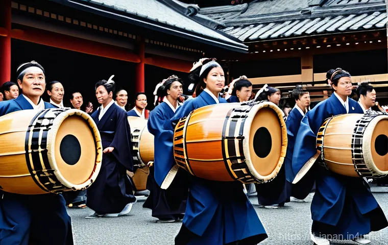 일본 전통 축제 마쓰리 일정 - Vibrant Matsuri Street Scene with Street Food and Happy Crowds**

"A lively and colorful Japanese Ma...